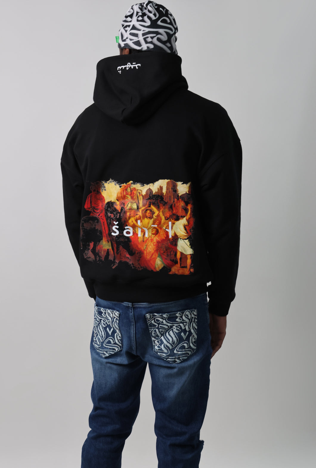 “St Stephen” hooded garment
