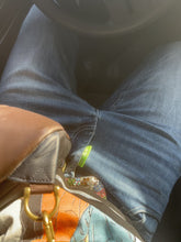 Load and play video in Gallery viewer, “Calligraphy” slim tapered denim
